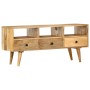 Massivholz Mango TV-Möbel 110x36x50 cm von vidaXL, TV-Möbel - Ref: Foro24-285824, Preis: 183,00 €, Rabatt: %