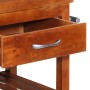 Massivholz Akazien Küchenwagen 100x48x89 cm von vidaXL, Küchen- und Speisewagen - Ref: Foro24-282753, Preis: 275,17 €, Rabatt: %