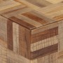 Mesa auxiliar teca reciclada maciza 40x40x45 cm
