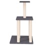 Katzenkratzbaum mit dunkelgrauen Sisalstämmen 85,5 cm von vidaXL, Katzenmöbel - Ref: Foro24-171740, Preis: 34,12 €, Rabatt: %