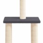 Katzenkratzbaum mit dunkelgrauen Sisalstämmen 85,5 cm von vidaXL, Katzenmöbel - Ref: Foro24-171740, Preis: 34,12 €, Rabatt: %