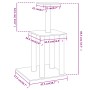 Cat scratching post with dark gray sisal posts 85.5 cm by vidaXL, Cat furniture - Ref: Foro24-171740, Price: 34,12 €, Discoun...