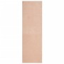 Alfombra de pelo corto suave lavable HUARTE rosado 80x250 cm