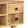 TV-Schrank aus massivem Mangoholz, 110 x 35 x 40 cm von vidaXL, TV-Möbel - Ref: Foro24-285825, Preis: 214,15 €, Rabatt: %