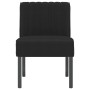 Gepolsterter Stuhl mit schwarzem Samt von vidaXL, Einfache Stühle - Ref: Foro24-352454, Preis: 70,66 €, Rabatt: %