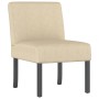 Stuhl mit cremefarbenem Stoffbezug von vidaXL, Einfache Stühle - Ref: Foro24-352456, Preis: 77,31 €, Rabatt: %