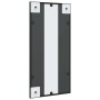 Espejo de pared rectangular de hierro negro 30x60 cm