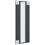 Espejo de pared rectangular de hierro negro 30x80 cm