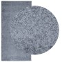 Alfombra peluda de pelo largo moderna PAMPLONA azul 100x200 cm