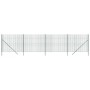 Grüner Zaun aus verzinktem Stahldraht 2x10 m von vidaXL, Zaunpaneele - Ref: Foro24-154070, Preis: 119,04 €, Rabatt: %