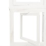 Biombo separador de 6 paneles madera maciza Paulownia blanco