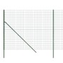 Grüner verzinkter Stahldrahtzaun 2,2x10 m von vidaXL, Zaunpaneele - Ref: Foro24-154071, Preis: 126,82 €, Rabatt: %