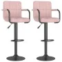 Taburetes de cocina 2 unidades terciopelo rosa von vidaXL, Küchenhocker - Ref: Foro24-334664, Preis: 140,76 €, Rabatt: %