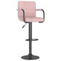 Taburetes de cocina 2 unidades terciopelo rosa von vidaXL, Küchenhocker - Ref: Foro24-334664, Preis: 144,09 €, Rabatt: %