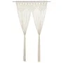 Macrame cotton curtain 140x240 cm by vidaXL, Curtains and curtains - Ref: Foro24-323977, Price: 45,60 €, Discount: %