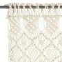 Macrame cotton curtain 140x240 cm by vidaXL, Curtains and curtains - Ref: Foro24-323977, Price: 45,60 €, Discount: %