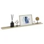 Wall shelves 4 units white and Sonoma oak 115x9x3 cm by vidaXL, Shelves and shelves - Ref: Foro24-326698, Price: 37,64 €, Dis...