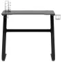 Gaming-Schreibtisch mit ZZ-förmigen Beinen schwarz 90x60x75 cm von vidaXL, Schreibtische - Ref: Foro24-325410, Preis: 110,34 ...