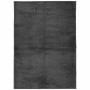 Alfombra pelo corto look escandinavo IZA antracita 240x340 cm