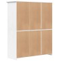 Armario BODO madera maciza de pino blanco 146x53,5x173 cm de vidaXL, Armarios roperos - Ref: Foro24-355062, Precio: 400,47 €,...