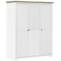 BODO Massivholzschrank Kiefer weiß braun 151,5x52x176,5 cm von vidaXL, Kleiderschränke - Ref: Foro24-355063, Preis: 401,38 €,...