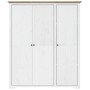 BODO Massivholzschrank Kiefer weiß braun 151,5x52x176,5 cm von vidaXL, Kleiderschränke - Ref: Foro24-355063, Preis: 401,38 €,...