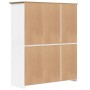 BODO Massivholzschrank Kiefer weiß braun 151,5x52x176,5 cm von vidaXL, Kleiderschränke - Ref: Foro24-355063, Preis: 401,38 €,...