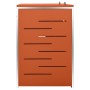 Shed for two steel garbage containers 138x77.5x112.5 cm by vidaXL, Waste container supports - Ref: Foro24-149563, Price: 333,...