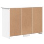 BODO Sideboard aus massivem weißem Kiefernholz 115x43x79,5 cm von vidaXL, Sideboards - Ref: Foro24-355065, Preis: 231,15 €, R...