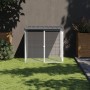 Hühnerkäfig und Markise aus verzinktem Stahl Anthrazit 103x98x90 cm von vidaXL, Käfige und Lebensräume für Kleintiere - Ref: ...