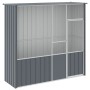 Anthracite gray galvanized steel bird cage 215x78x200 cm by vidaXL, Feet and bird cages - Ref: Foro24-172344, Price: 318,86 €...