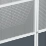 Anthracite gray galvanized steel bird cage 215x78x200 cm by vidaXL, Feet and bird cages - Ref: Foro24-172344, Price: 318,86 €...