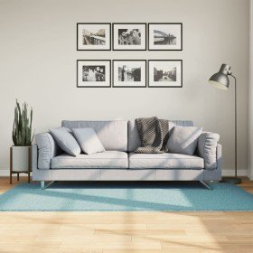 Alfombra de pelo corto OVIEDO verde 100x200 cm