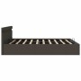 Cama canapé hidráulica de almacenaje sin colchón gris 180x200cm