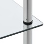 Shelving 6 levels transparent tempered glass 40x40x160 cm by vidaXL, Bookcases and shelves - Ref: Foro24-249507, Price: 86,84...