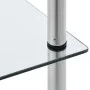Shelving 6 levels transparent tempered glass 40x40x160 cm by vidaXL, Bookcases and shelves - Ref: Foro24-249507, Price: 84,69...