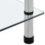 Shelving 6 levels transparent tempered glass 40x40x160 cm by vidaXL, Bookcases and shelves - Ref: Foro24-249507, Price: 84,69...