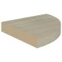 Corner floating shelf 4 pcs MDF oak 25x25x3.8 cm by vidaXL, Shelves and shelves - Ref: Foro24-323906, Price: 44,15 €, Discoun...