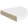 Floating wall shelves 4 pcs MDF white 25x25x3.8 cm by vidaXL, Shelves and shelves - Ref: Foro24-323897, Price: 43,61 €, Disco...