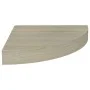 Corner floating shelves 2 pcs MDF oak 25x25x3.8 cm by vidaXL, Shelves and shelves - Ref: Foro24-323905, Price: 30,82 €, Disco...