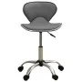 323678 Salon Spa Hocker Grau Kunstleder von vidaXL, Friseurstühle - Ref: Foro24-323678, Preis: 82,81 €, Rabatt: %