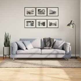 Alfombra pelo largo aspecto brillante ISTAN beige 100x200 cm