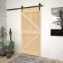 Sliding door with solid pine wood fittings 80x210 cm by vidaXL, Doors - Ref: Foro24-3057486, Price: 192,68 €, Discount: %