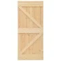 Sliding door with solid pine wood fittings 80x210 cm by vidaXL, Doors - Ref: Foro24-3057486, Price: 192,68 €, Discount: %