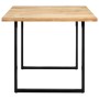 Esstisch aus massivem Mangoholz, 180 x 90 x 76 cm von vidaXL, Küchen- und Esstische - Ref: Foro24-285831, Preis: 316,10 €, Ra...