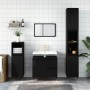 Juego de muebles de baño 3 pzas madera contrachapada negro de vidaXL, Muebles de baño - Ref: Foro24-3190214, Precio: 188,30 €...
