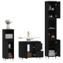 Juego de muebles de baño 3 pzas madera contrachapada negro de vidaXL, Muebles de baño - Ref: Foro24-3190214, Precio: 188,30 €...