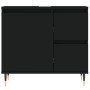Juego de muebles de baño 3 pzas madera contrachapada negro de vidaXL, Muebles de baño - Ref: Foro24-3190214, Precio: 188,30 €...