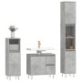 2-teiliges Badezimmermöbelset aus betongrauem Sperrholz von vidaXL, Badezimmermöbel - Ref: Foro24-3190225, Preis: 182,63 €, R...