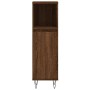 3-teiliges Badezimmermöbel-Set aus braunem Eichensperrholz von vidaXL, Badezimmermöbel - Ref: Foro24-3190228, Preis: 208,25 €...